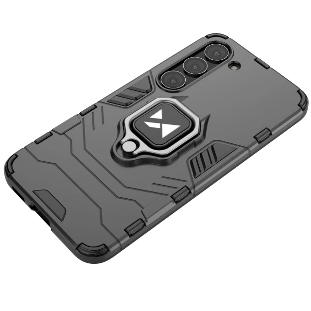 Чохол Wozinsky Ring Armor для Samsung Galaxy S23 Black (9145576274064)