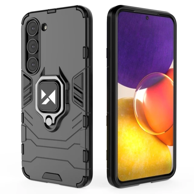 Чохол Wozinsky Ring Armor для Samsung Galaxy S23 Black (9145576274064)