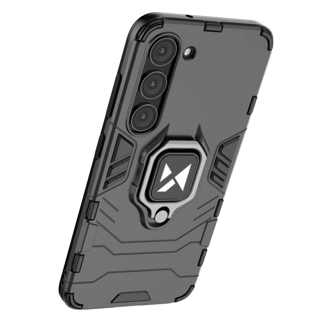 Чохол Wozinsky Ring Armor для Samsung Galaxy S23 Black (9145576274064)