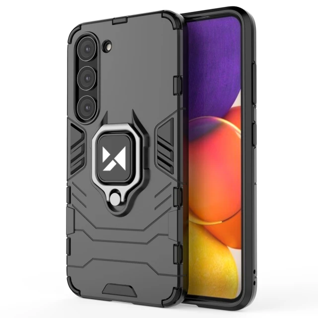 Чехол Wozinsky Ring Armor для Samsung Galaxy S23 Plus Black (9145576274071)