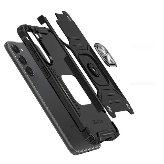 Чехол Wozinsky Ring Armor для Samsung Galaxy S23 Plus Black (9145576274071)