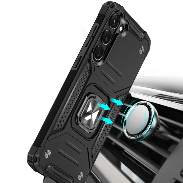 Чехол Wozinsky Ring Armor для Samsung Galaxy S23 Plus Black (9145576274071)