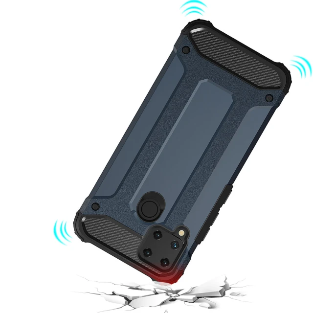 Чохол HRT Hybrid Armor для Realme 10 5G | 9i 5G Black (9145576274125)