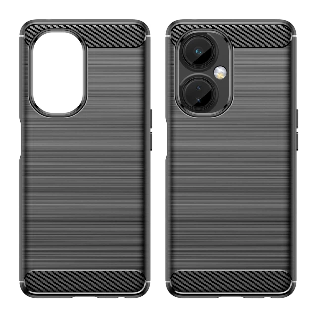 Чохол HRT Carbon Case для OnePlus Nord CE 3 Black (9145576274651)