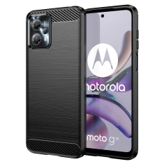Чехол Hurtel Carbon Case для Motorola Moto G13 Black (9145576274668)