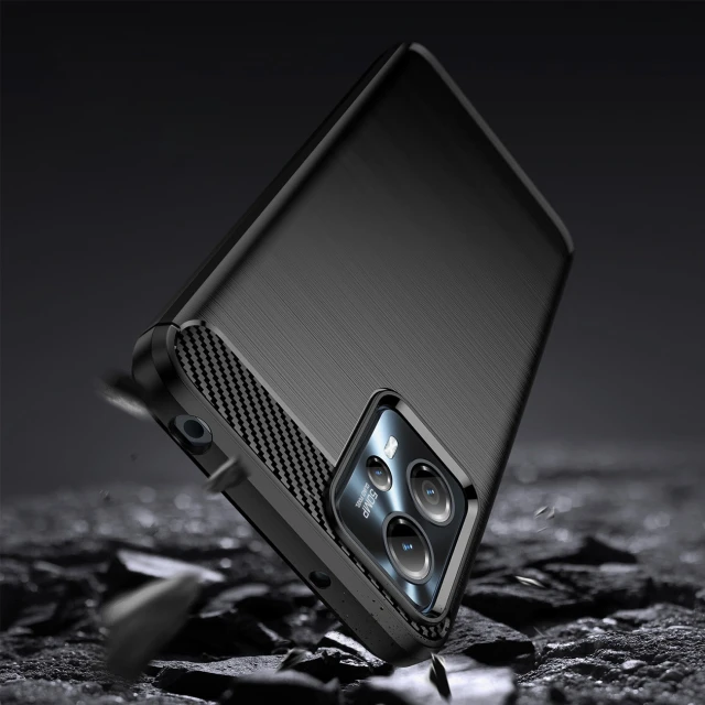 Чохол Hurtel Carbon Case для Motorola Moto G13 Black (9145576274668)