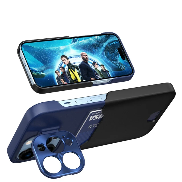 Чохол HRT Leather Stand Case для Samsung Galaxy S23 Blue (9145576274910)