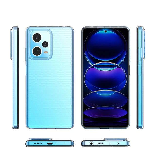 Чохол HRT Ultra Clear для Xiaomi Redmi Note 12 Pro Plus Transparent (9145576274934)