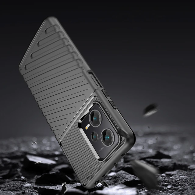 Чохол HRT Thunder Case для Xiaomi Redmi Note 12 Pro Plus Black (9145576275337)
