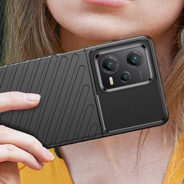 Чохол HRT Thunder Case для Xiaomi Redmi Note 12 Pro Plus Black (9145576275337)
