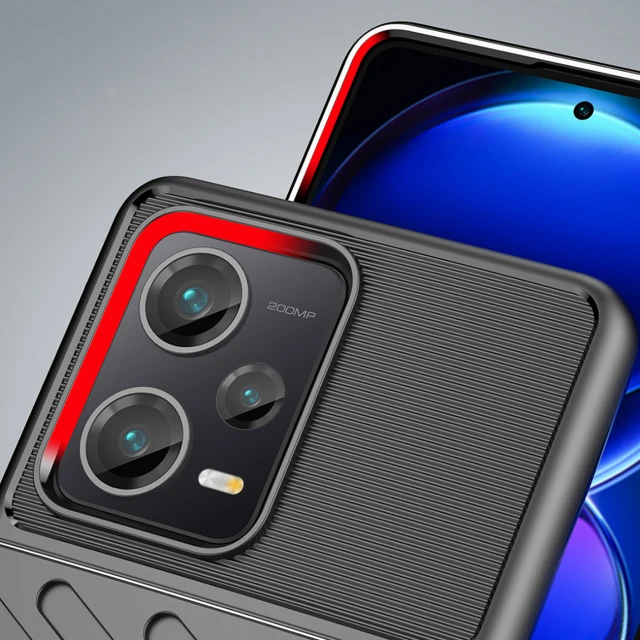 Чохол HRT Thunder Case для Xiaomi Redmi Note 12 Pro Plus Black (9145576275337)