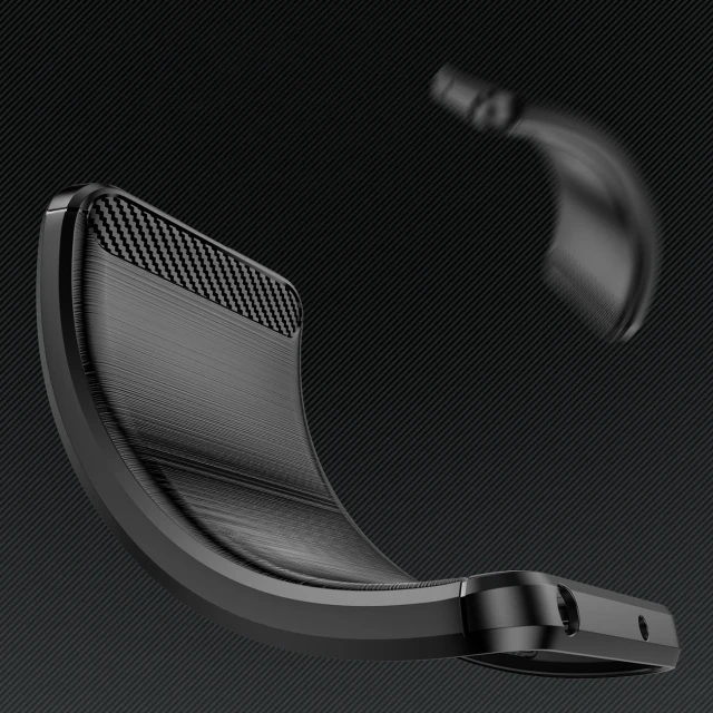 Чохол HRT Carbon Case для Honor Play 40 Plus | X7a Black (9145576275399)