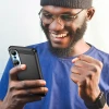 Чохол HRT Carbon Case для Infinix Hot 20 Black (9145576275436)