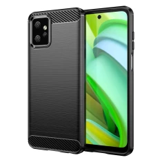 Чохол Hurtel Carbon Case для Motorola Moto G Power 2023 Black (9145576275559)