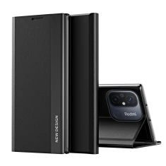 Чохол-книжка HRT Sleep Case для Xiaomi Redmi Note 12 Pro Plus Black (9145576275696)