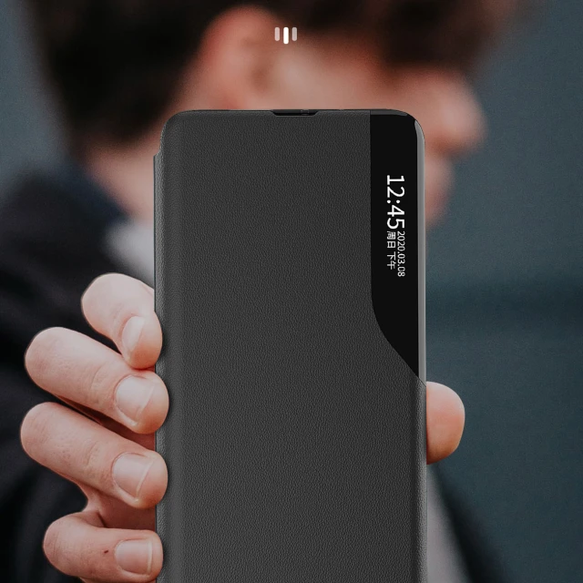 Чехол-книжка HRT Eco Leather View Case для Xiaomi 13 Lite Black (9145576275733)