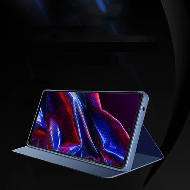 Чохол-книжка HRT Clear View Case для Xiaomi Redmi Note 12 Pro Plus Black (9145576276075)