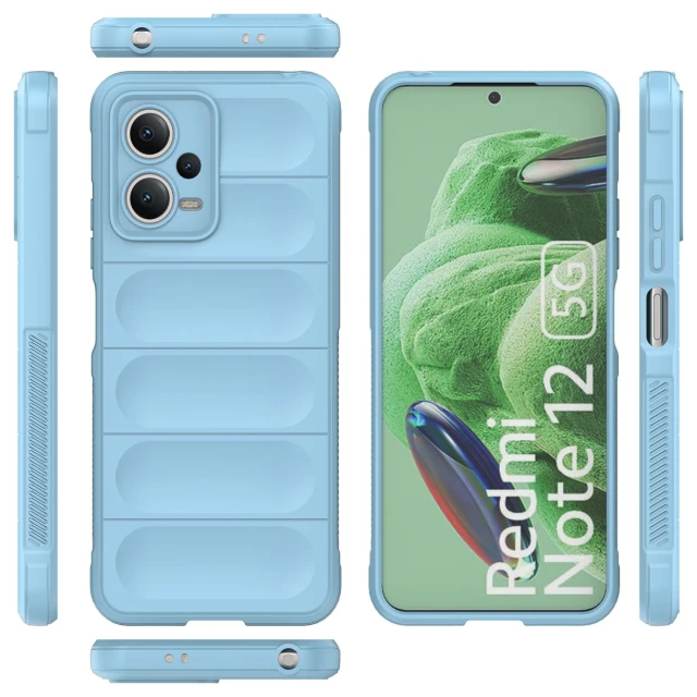 Чохол HRT Magic Shield Case для Xiaomi Redmi Note 12 5G | Poco X5 5G Light Blue (9145576277478)