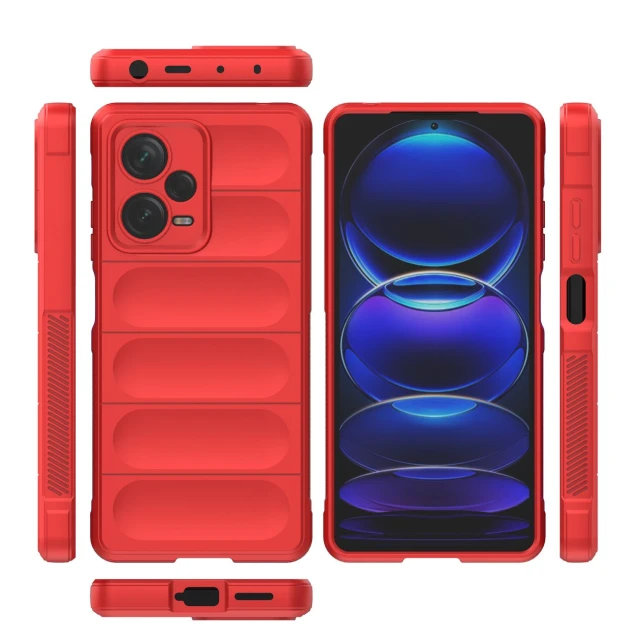 Чохол HRT Magic Shield Case для Xiaomi Redmi Note 12 Pro Plus Red (9145576277546)