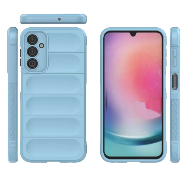 Чохол HRT Magic Shield Case для Samsung Galaxy A24 4G Light Blue (9145576277621)