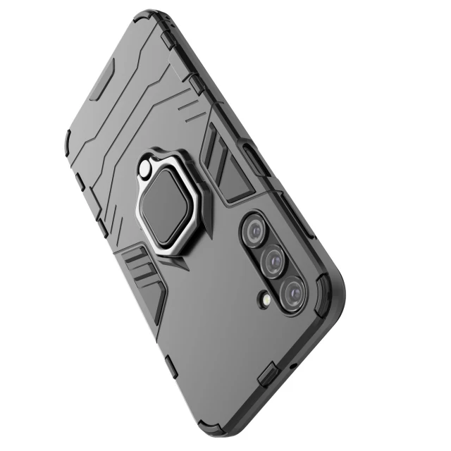 Чохол HRT Ring Armor для Samsung Galaxy A24 4G Black (9145576277638)