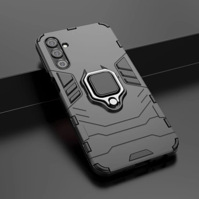Чохол HRT Ring Armor для Samsung Galaxy A24 4G Black (9145576277638)