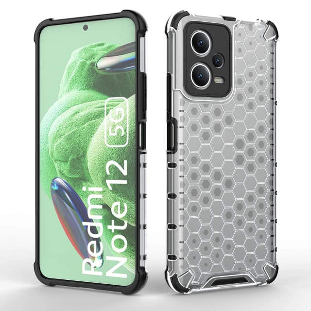 Чохол HRT Honeycomb для Xiaomi Redmi Note 12 5G | Poco X5 5G Black (9145576277690)