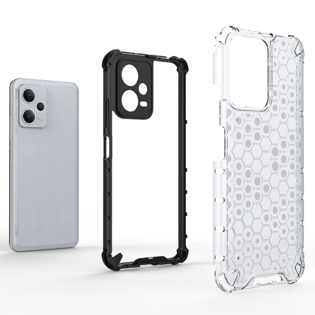 Чехол HRT Honeycomb для Xiaomi Redmi Note 12 5G | Poco X5 5G Blue (9145576277706)