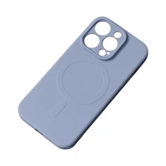 Чохол Hurtel Silicone Case для iPhone 14 Plus Blue with MagSafe (9145576278284)