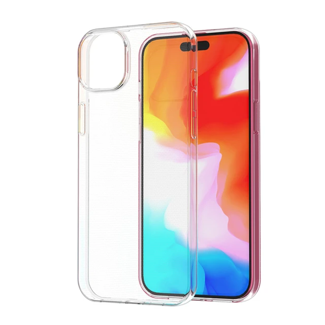 Чохол HRT Ultra Clear для iPhone 15 Plus Transparent (9145576278963)