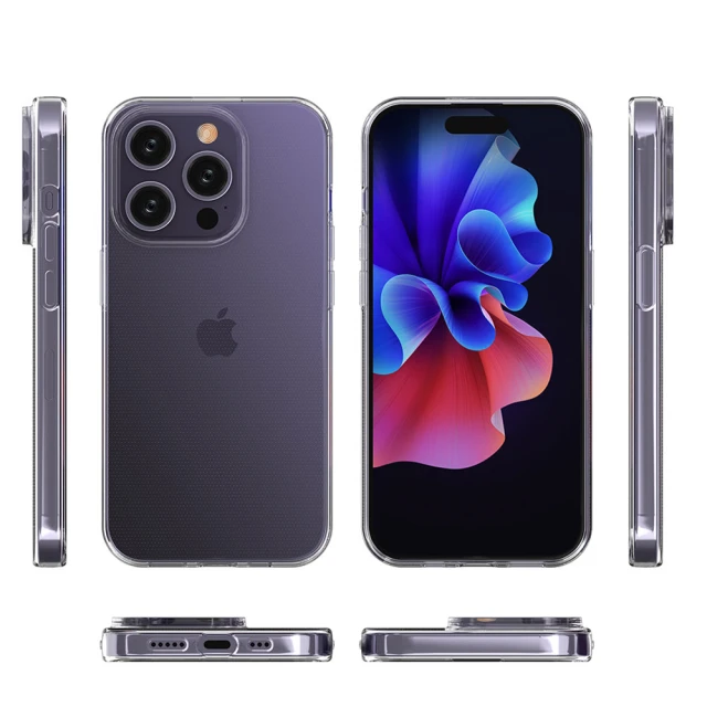 Чохол HRT Ultra Clear для iPhone 15 Pro Transparent (9145576278970)