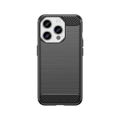 Чохол HRT Carbon Case для iPhone 15 Pro Black (9145576279458)