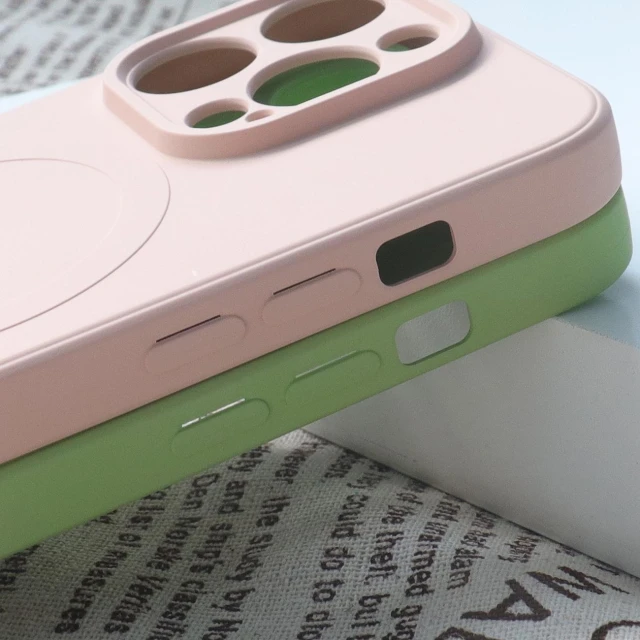 Чохол HRT Silicone Case для iPhone 15 Blue with MagSafe (9145576279762)