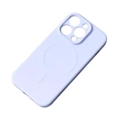 Чохол HRT Silicone Case для iPhone 15 Plus Blue with MagSafe (9145576279830)
