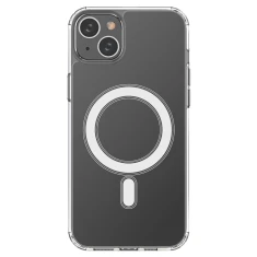 Чохол Hurtel Clear Magnetic Case для iPhone 15 Plus Clear with MagSafe (Magnetic Case MagSafe iPhone 15 Plus Clear)
