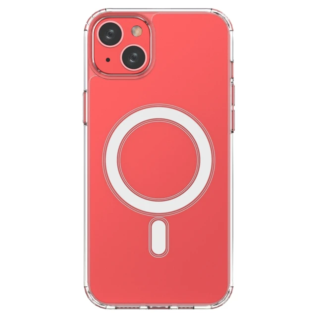 Чохол Hurtel Clear Magnetic Case для iPhone 15 Plus Clear with MagSafe (Magnetic Case MagSafe iPhone 15 Plus Clear)