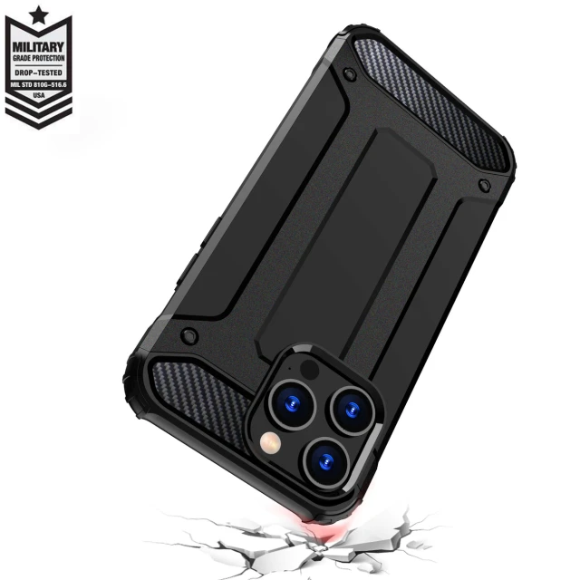Чохол HRT Hybrid Armor iPhone 15 Pro Blue (9145576280515)
