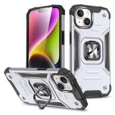Чохол Wozinsky Ring Armor для iPhone 15 Plus Silver (9145576280638)