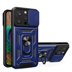 Чохол HRT Hybrid Armor Camshield для iPhone 15 Pro Blue (9145576280812)