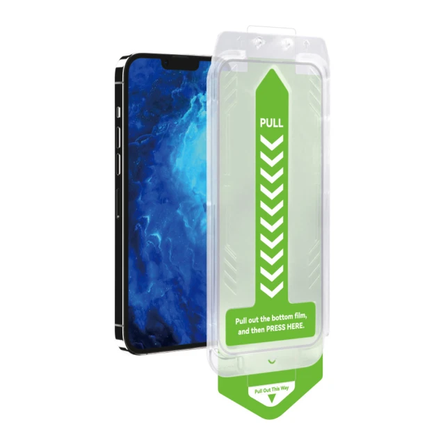 Захисне скло Wozinsky Premium Glass 9H для iPhone 14 Plus Black (9145576280928)