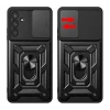 Чохол Hurtel Hybrid Armor Camshield для Samsung Galaxy M14 чорний (9145576282489)