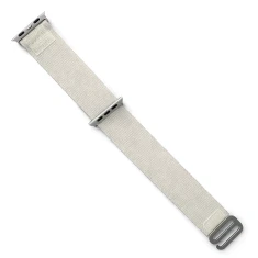 Ремешок Hurtel Alpine со стальной пряжкой для Apple Watch Series 11/10 42 mm | Series 9/8/7 41 mm | 6/5/SE 40 mm | 3/2/1 38 mm Silver (9145576283172)