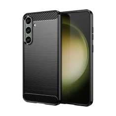Чохол Hurtel Carbon Case для Samsung Galaxy S24 Plus Black (9145576283769)