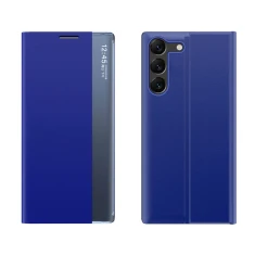 Чохол Hurtel New Sleep View для Samsung Galaxy S24 Plus Blue (9145576284353)