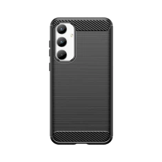 Чохол Hurtel Carbon Case для Samsung Galaxy A35 Black (9145576284643)