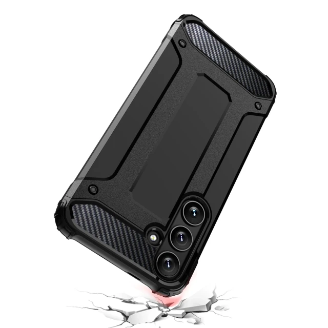 Чохол Hurtel Hybrid Armor для Samsung Galaxy S24 Plus Black (9145576284964)