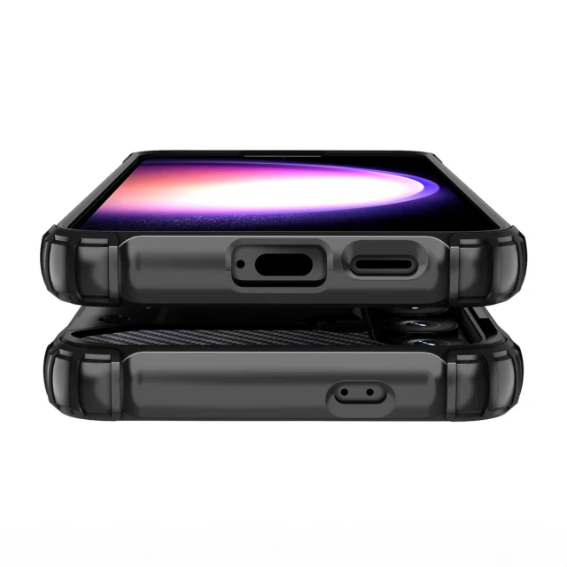 Чохол Hurtel Hybrid Armor для Samsung Galaxy S24 Plus Black (9145576284964)