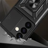 Чохол Hurtel Hybrid Armor Camshield для Samsung Galaxy S24 Plus Black (9145576285084)