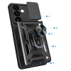 Чохол Hurtel Hybrid Armor Camshield для Samsung Galaxy S24 Plus Black (9145576285084)