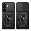 Чохол Hurtel Hybrid Armor Camshield для Samsung Galaxy S24 Plus Black (9145576285084)
